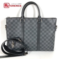 LOUIS VUITTONMB4179 Damier Graphite Anton 公事包
