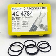 4C-4784 270-1535 D-Ring Seal KIT Compatible with Caterpillar E200 320 336 345 350 365 374 395 Hydrau