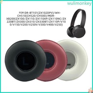 WU Quick Install Ear Cushions For WHCH500 CH510 CH520 Headphone Earpad for Day Wear