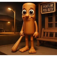 Tung Tung Sahur Doll 40CM / Tung Sahur Anomali Game Doll / Tung Tung Tung Sahur