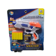 MAINAN ANAK MURAH  Tembak tembakan / Pistol peluru nerf / Soft Bullet Blaster Nerf Gun / Mainan Anak