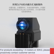 ZHY/QDH/4k projector🟨New Projector Home HD Ultra Clear Small Mini Dormitory Mobile PhoneWiFiIntegrated Projector4kCast o
