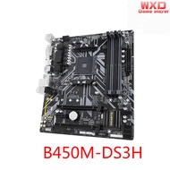 Used Gigabyte B450M DS3H Motherboard Socket Am4 Ddr4, Gaming Motherboard For AMD 1st, 2nd gen Ryzen 