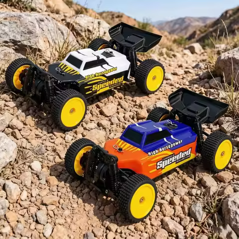New 1:24 Jiabaile 2401A/B Remote Control Full Scale 4WD High Speed Off-Road Brushless Electric RC Al