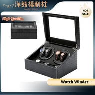【多表收纳摇表器】Multi-Storage Watch Winder Automatic Mechanical Winder Motor Electric Rotating Winder
