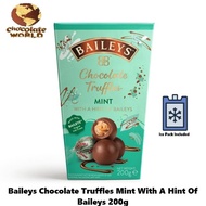 [NON HALAL][Ice Pack Included]Baileys Chocolate Truffles Mint With A Hint Of Baileys 200g
