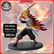 Mô hình Viêm Trụ Rengoku Trạng Thái Chiến Đấu 20Cm KINGFIGU Cao Cấp Thanh Gươm Diệt Quỷ Cao Cấp, Fig