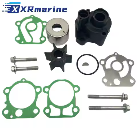 67F-W0078 Water Pump Impeller Kit with Housing for Yamaha Outboard Motor 4 Stroke 75 80 90 100 HP Co
