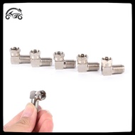 [8C11] 5pcs Right Angle 90 Degree Coaxial Connector F Male To F Female Adapter RG6 RG5 [8C]