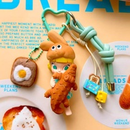 Adorable Pop Mart Molly Bag Charm Keychain Decorative Buckle Cute Gift for Girls Birthday Fashionabl