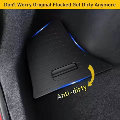 for 2024-2026 Tesla Model 3 Trunk Storage Bins Rear Trunk Organizer Trunk Side Storage Box Model 3 H