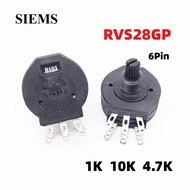 RVS28GP Potentiometer 6Pin B102 B103 B472 1K 10K 4.7K Potentiometer Commonly used in electric weldin