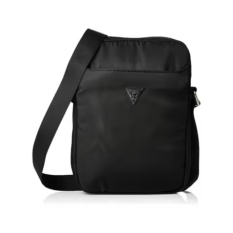 Guess bag case for 10" tablet nylon model, black with triangle logo gutb10ntmlbk