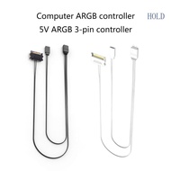 ACE 5V 3Pin ARGB Controllers Power Supply Builtin Light for Motherboards 5V ARGB for DIY ARGB Fan AR