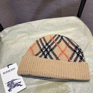 💎Han's house精品服飾💎BURBERRY 格紋 毛帽 帽子