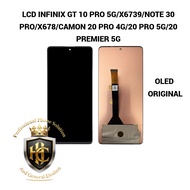 LCD INFINIX GT 10 pro 5g/x6739/note 30 pro/x678/camon 20 pro 4g-ck7n/20 pro 5g-ck8n/20 premier 5g