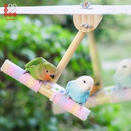 [Lovoski] Bird Swing Toy, Parrot Perch, Rotating, Bird Toy, Bird Perch, Parrot Play Stand for Finche