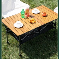 Free Lifting and Foldable Table and Chair Portable Picnic Camping Metal Table Self-Driving Travel Barbecue Table and Chair Stall Table