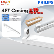 [SET of 10pcs/20pcs] PHILIPS ECOFIT 2ft9W 4ft18W LED T8 Fluorescent Tube Light Lampu Kalimantang T8 