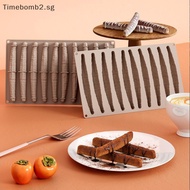 <TBSG>   10-Cell Vanilla Pod Design Silicone Chocolate Mould Food Grade Silicone Cake Mold Kitchen B