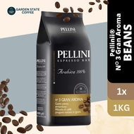 NEW - (1KG) Pellini Espresso Bar N○ 3 Gran Aroma 100% Arabica Whole Coffee Beans Medium Roast