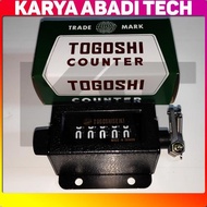 TOGOSHI COUNTER RS-5 5-DIGIT COUNTING TOOL