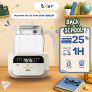 Bear WW-5H12N 1.3L milk kettle and warmer, 800W, Glass, 7 cooking modes, Keep Warm