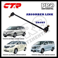 CTR TOYOTA ESTIMA ACR50 ALPHARD VELLFIRE ANH20 FRONT ABSORBER STABILIZER SWAY LINK