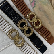 Woman Hook Type Wide Belt Dress Belt Fashion Versatile Woman Belt M5-1