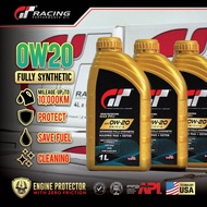 GT 0W20 Fully Synthetic Car Engine Oil PAO+ESTER 1L - Minyak Hitam Myvi Axia Alza Toyota Vios Honda