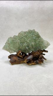 香花嶺「二次結晶」螢石大擺件