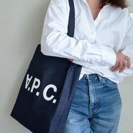 A.P.C. 🥖Laure Denim tote bag 丹寧托特包 通勤/購物