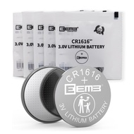 EEMB 5 PACK CR1616 Battery 3V Lithium Battery Button Coin Cell Batteries 1616 Battery DL1616 ECR1616