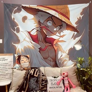 - Luffy - Bilik Bilik Kerja Kain Gantung Asrama Pelajar Bilik Tidur Muka Dinding Aksesori Kain Latar