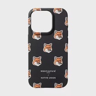 Maison Kitsuné 聯名All Over Fox Head系列- iPhone 15 Pro手機殼