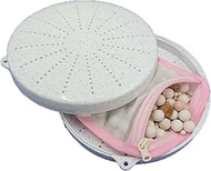 Nagano Ceramics Hot Bath, Double Type Hot Spring, Radon Hot Water, 4 Types of Hot Bath Balls (Ladon