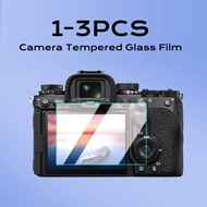 3PCS 9H Tempered Glass Film For Sony A9 A7S A7R A7CR A7C A77 A7 A1 V VI IV III II LCD camera HD Glas