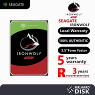 Seagate IronWolf NAS Hard Drive : 1TB / 2TB / 3TB / 4TB / 6TB / 8TB / 10TB / 12TB 5 Years Warranty