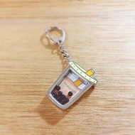 趣玩台灣吊飾/鑰匙圈-珍珠奶茶(黃)