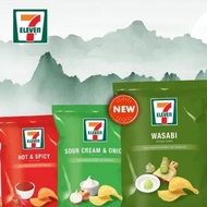 7-Eleven Super Potato Chips 1 Set 4 Flavors