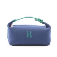 【二手】愛馬仕 HERMES 手提包 Bride à Black PM 藍色帆布 Bride à Black PM 藍色帆布 女士 全新未使用