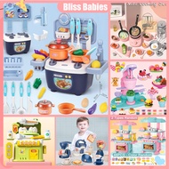 Cooking Set Toys for Kids Kitchen Toys Pretend Play Set Early Educational Toy Mainan Masak Masakan