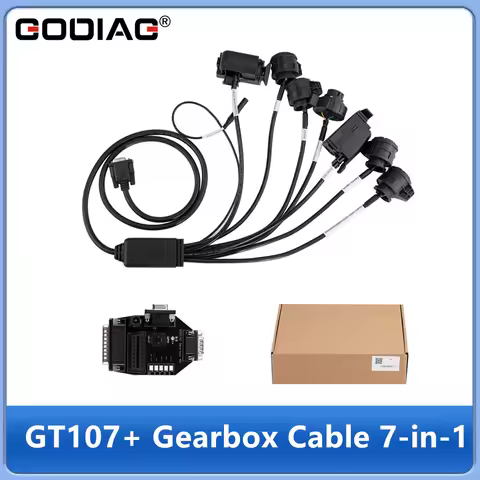 GODIAG GT107+ Gearbox Cables 7-in-1 Set for V30/ DQ200/ DL501/ VL300/ VL381/ DQ500/ DQ250