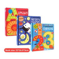 【TH Ready Stock】My Awesome Alphabet Counting Nursery Rhymes Picture Board Book Lift the Flap Childre