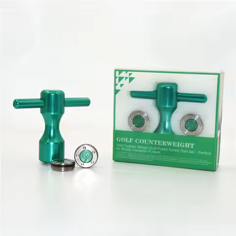 Green Lucky Four-Leaf Shamrock Clover Weights for Titleist Scotty Cameron Putters