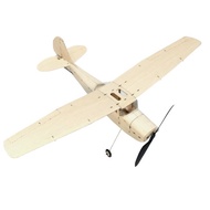MinimumRC Cessna L-19 460mm Wingspan Balsa Wood Laser Cut RC Airplane