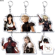 Popular keychain game for key chain jewelry key chain accessories pulsed cloud ffvii tifa sephiroth