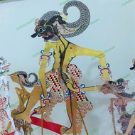 Wayang kulit Werkudara Bima Alusan kulit kerbau ukuran standar