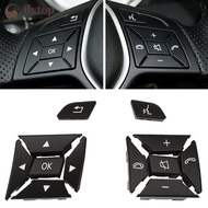 FLYTOP 6Pcs Multi-function Car Steering Wheel Button Set For Mercedes-Benz C E GLK A B GLA CLS Class