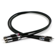 High Quality X403 Hifi Audio 2328 Pure Copper HiFi Audio Cable RCA Interconnect Cable Balance Wire  